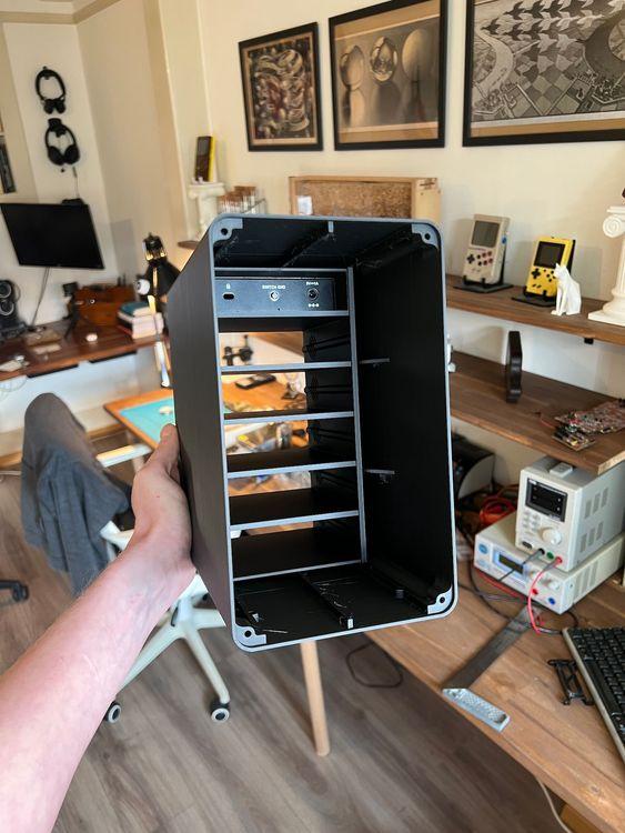 Desktop Raspberry Pi cluster 6