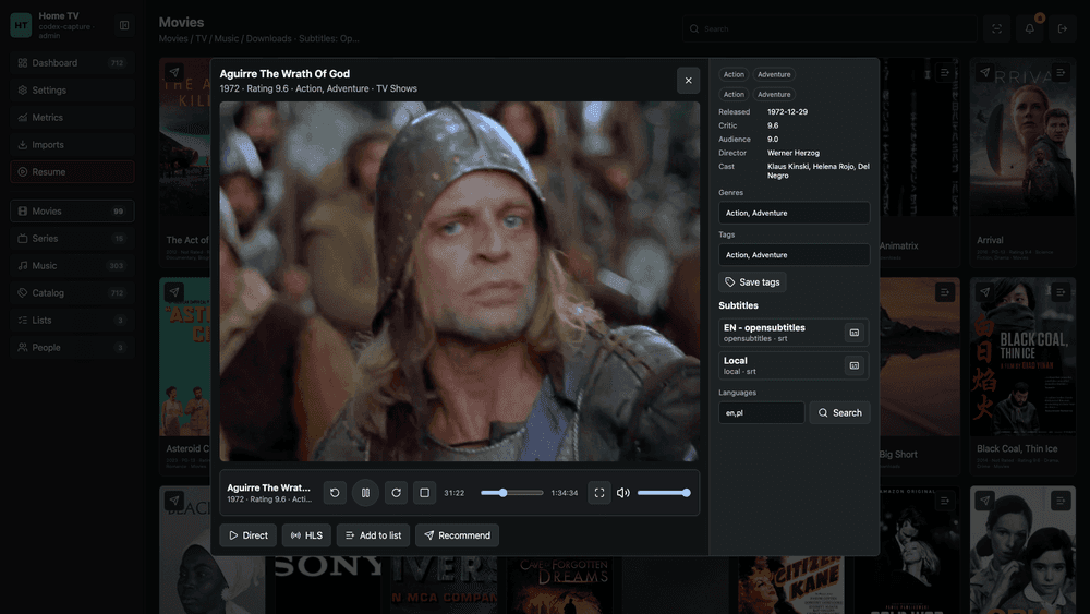 Player controls